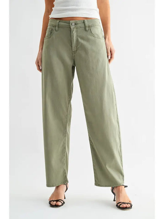 Sage Barrel Pants