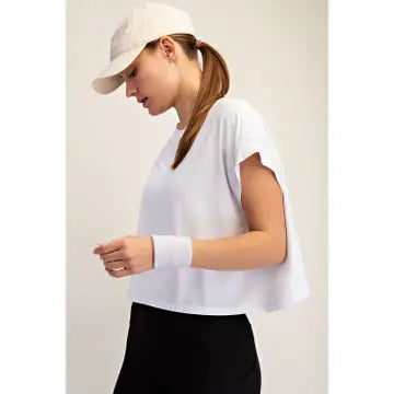 The Lila Cross Back Top