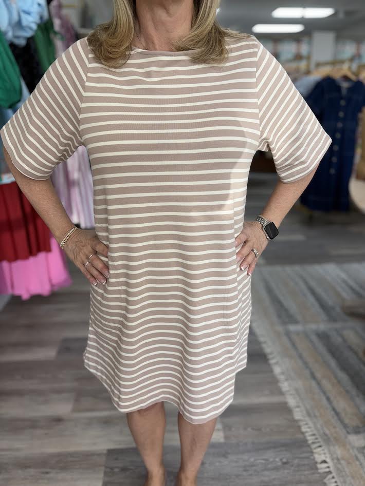 The Rowan Stripe Mini Dress