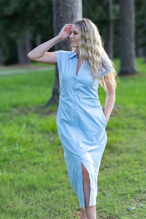 Harbor Blue Dress