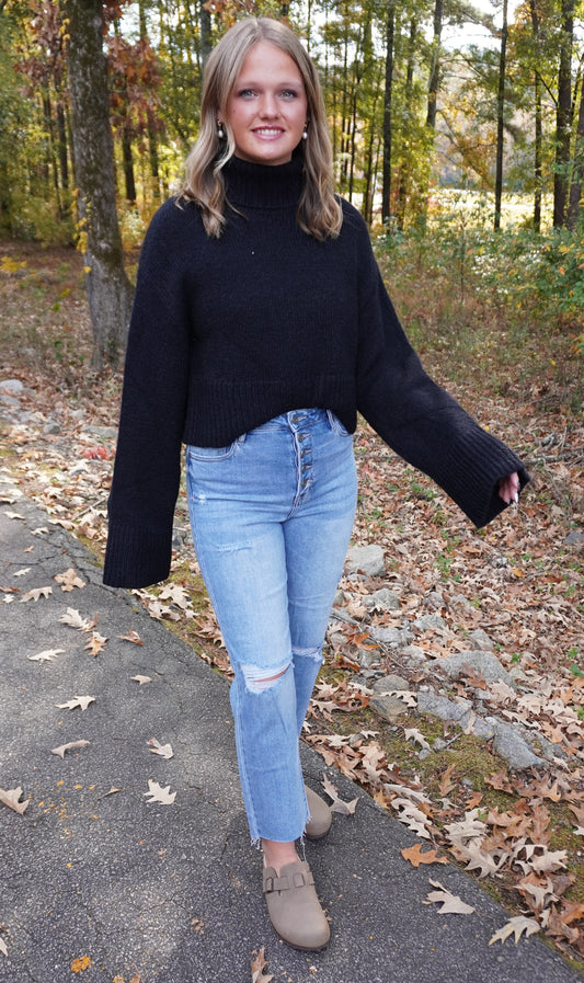 Tracey High Rise Straight Crop Jeans