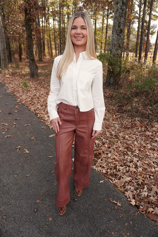 White Collection Button-Down