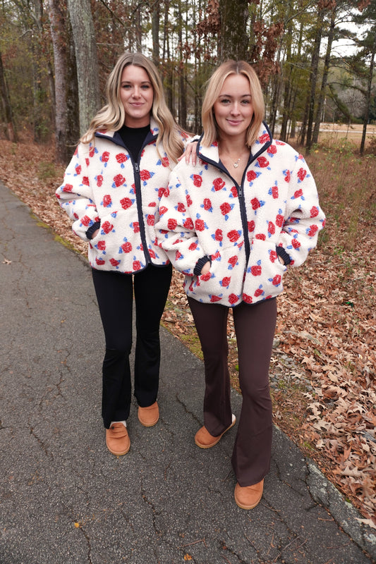 Rose Fleece Jacket