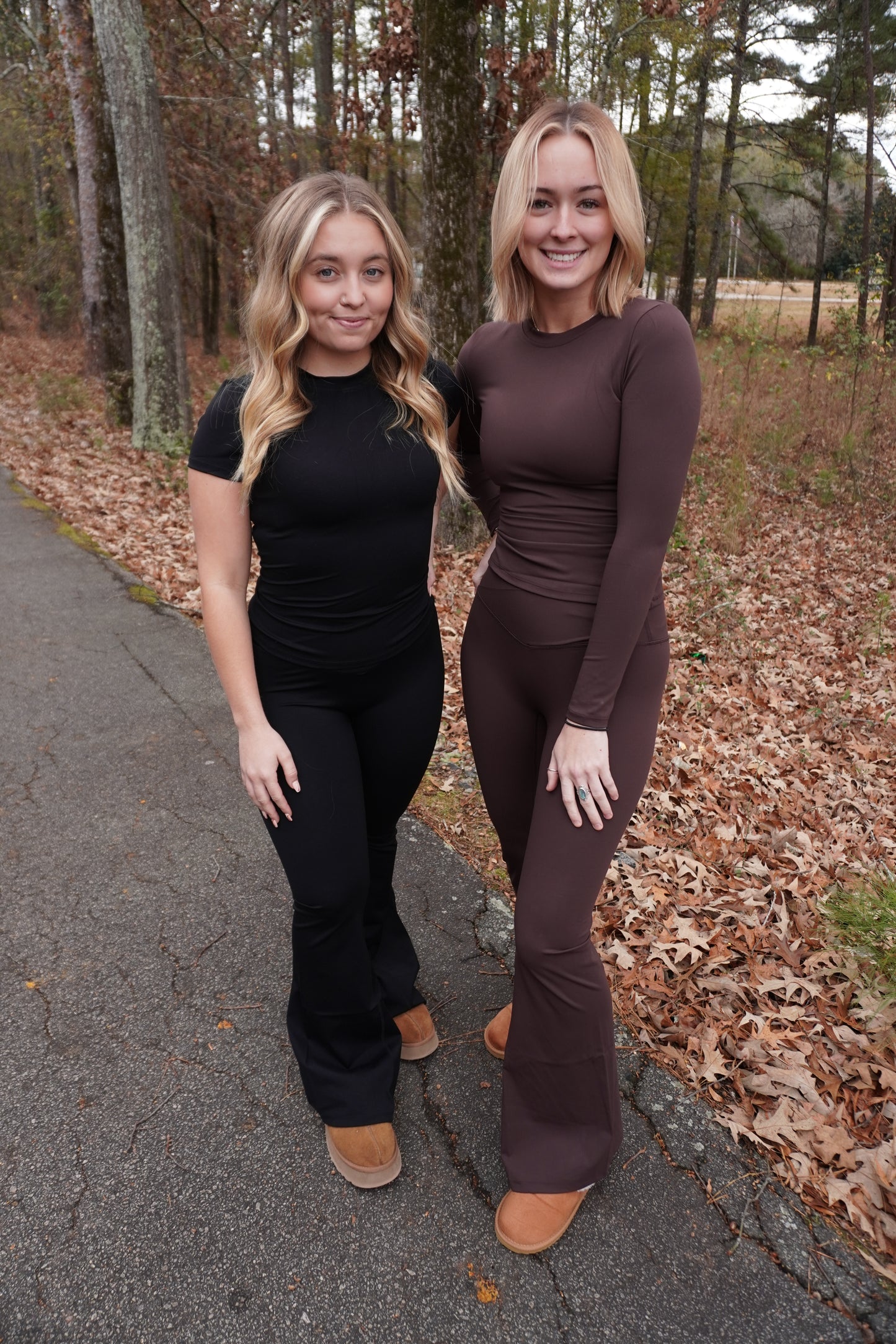 Black Performance Fitted Tee