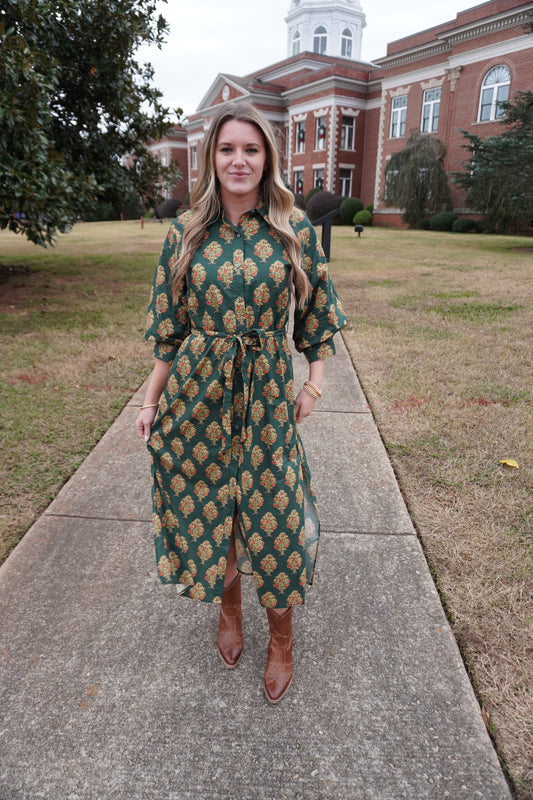 Fern & Flora Midi Dress