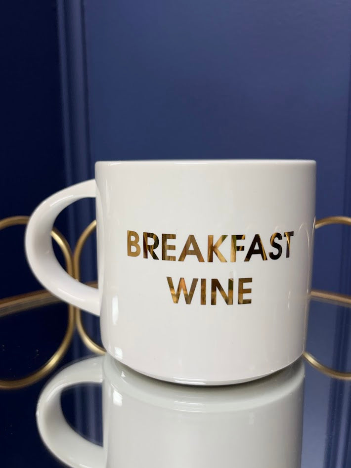 Breakfast Wine Coffe Mug