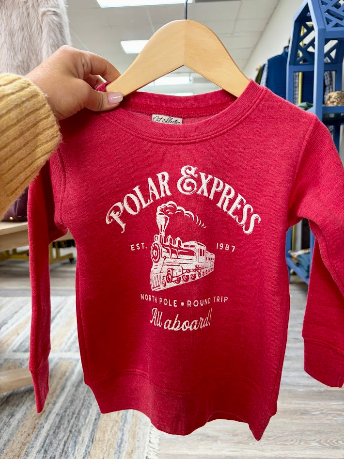 Polar Express Toddler Sweatshirt