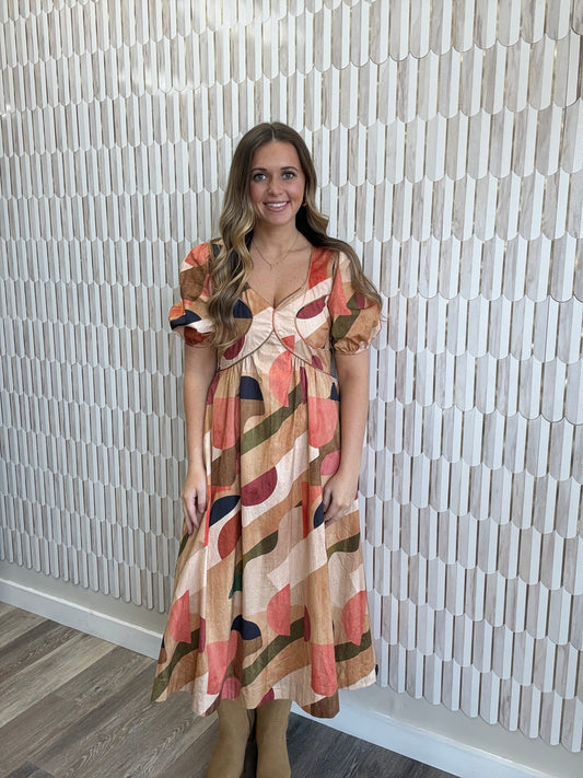 Canvas Crush Midi Dress