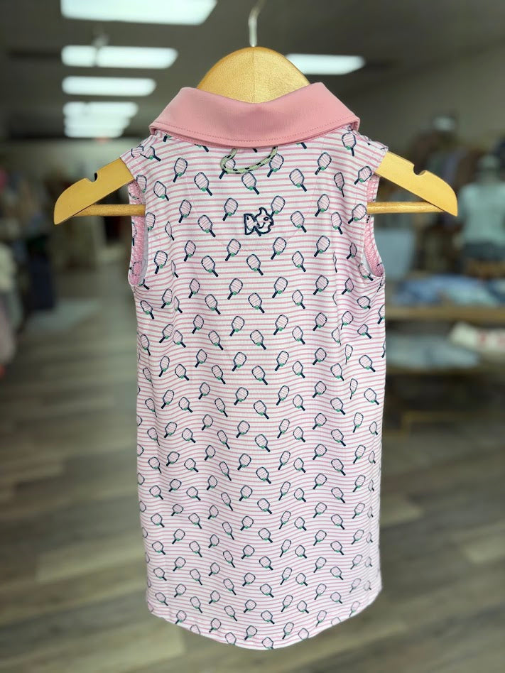 Girls' Pickleball Polo Dress