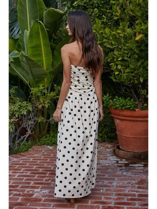 The Valentina Strapless Maxi