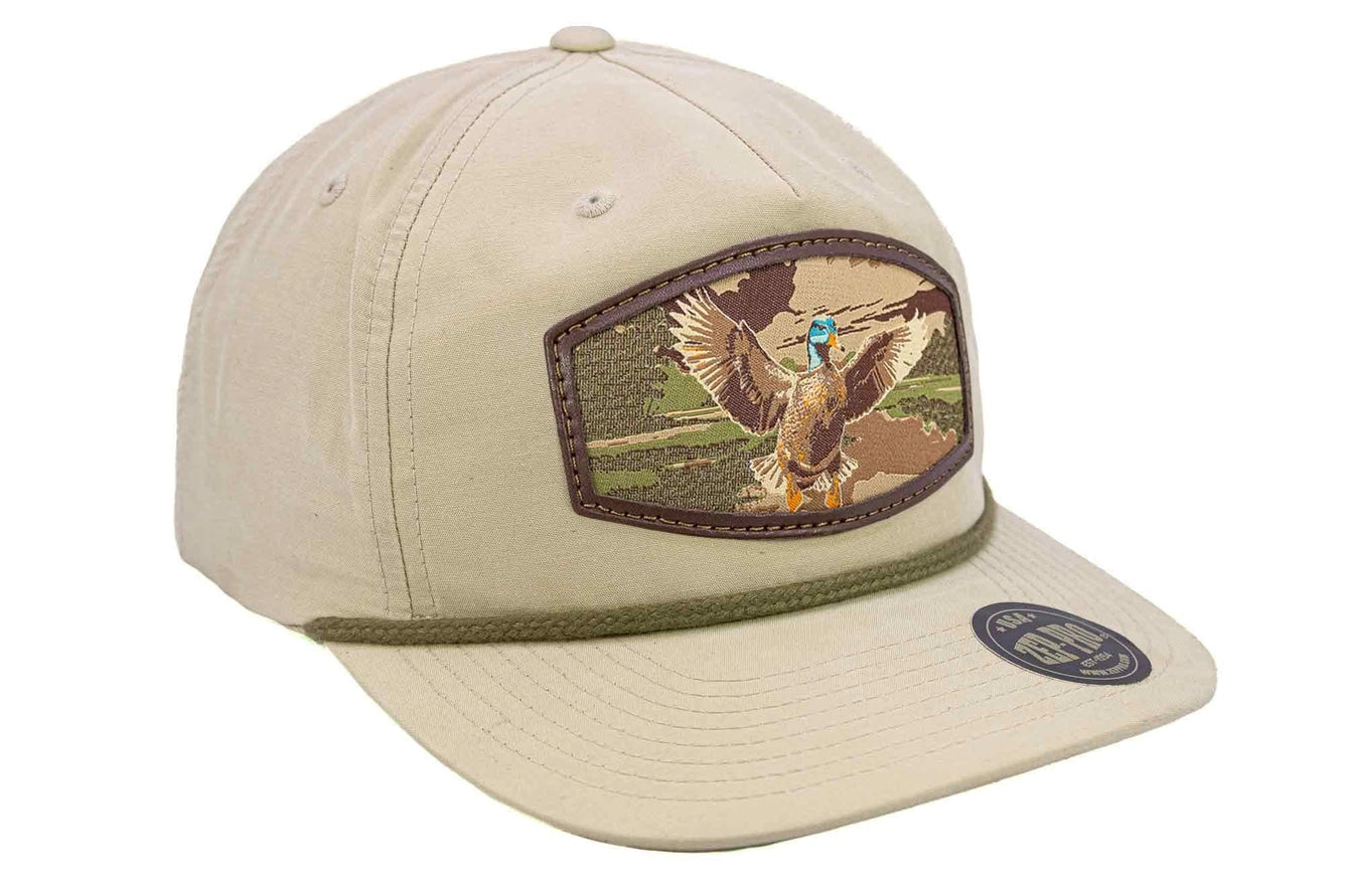Mallard Woven Patch Rope Hat