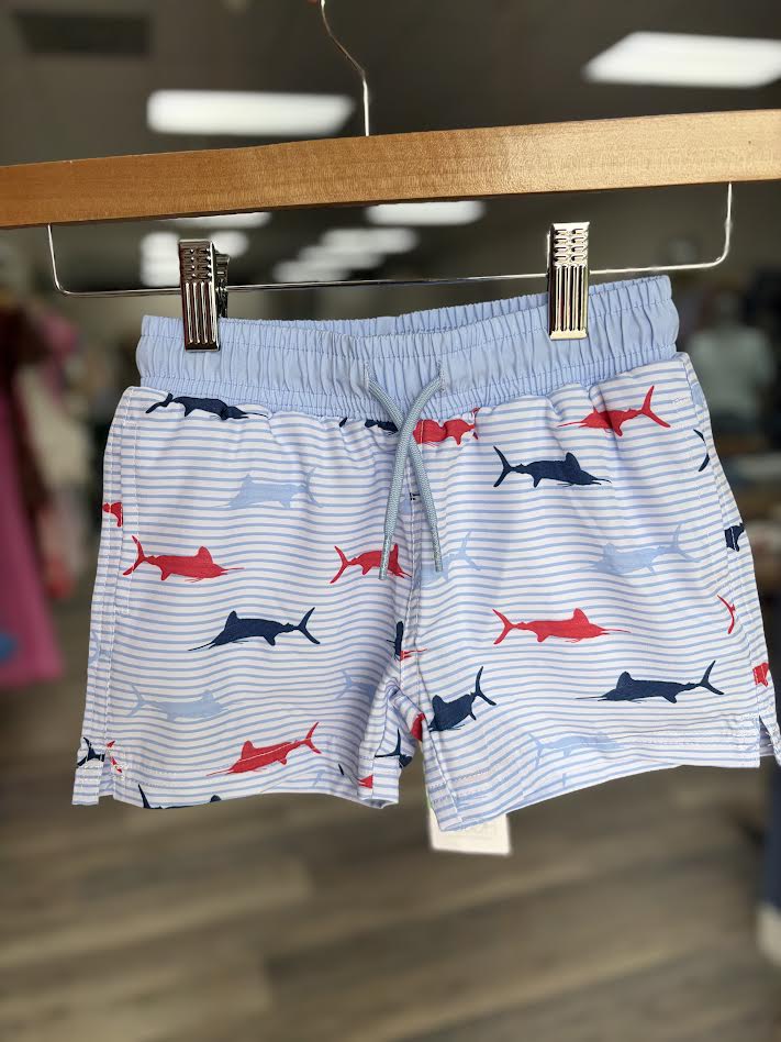 Kid's Marlin Swim Trunks