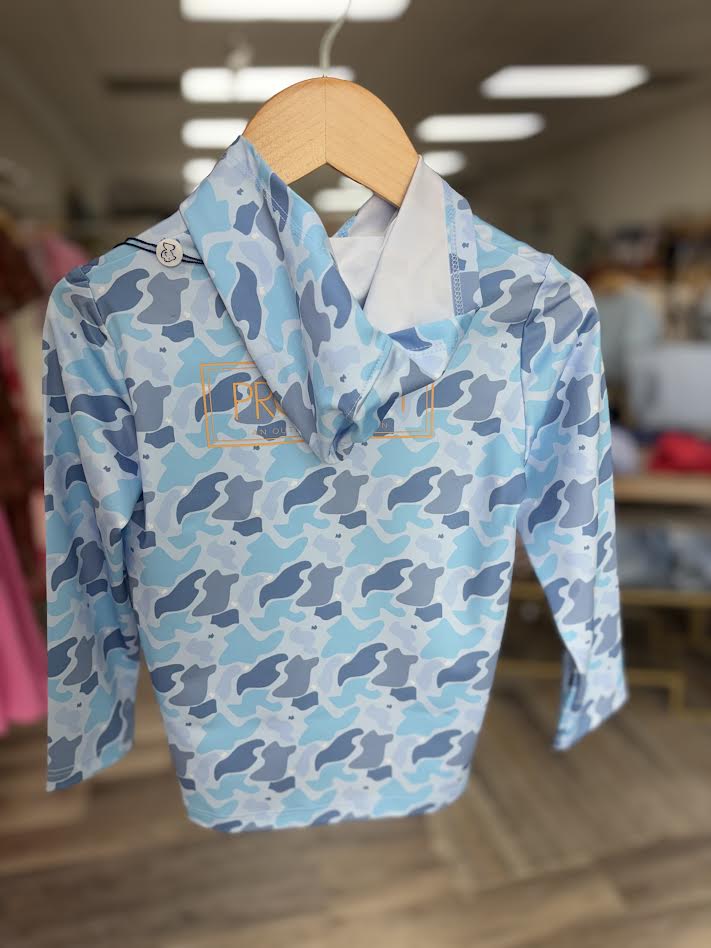 Kid's Camo Performance Hoodie