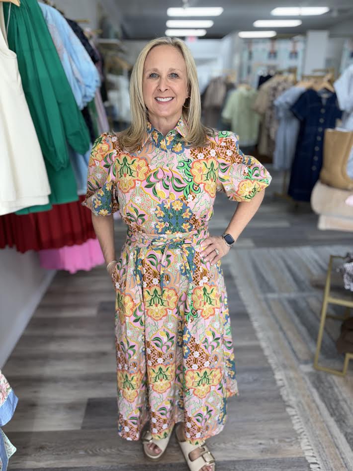 Garden Party Midi Dress