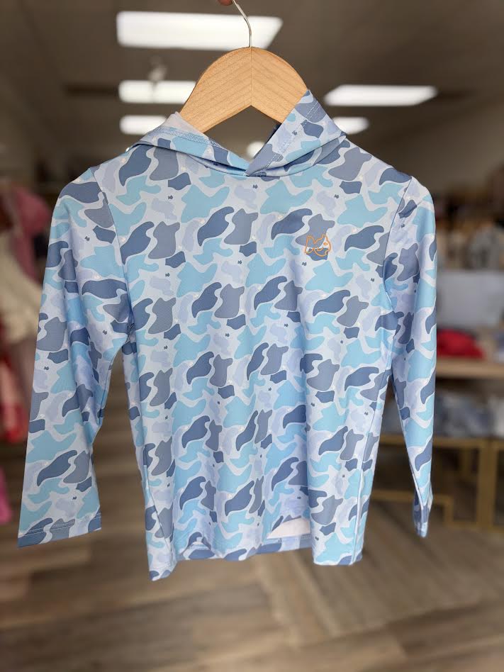 Kid's Camo Performance Hoodie