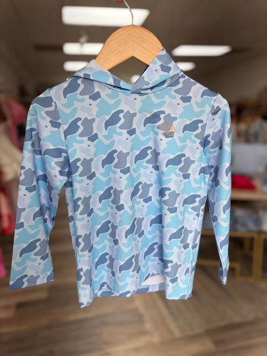 Kid's Camo Performance Hoodie