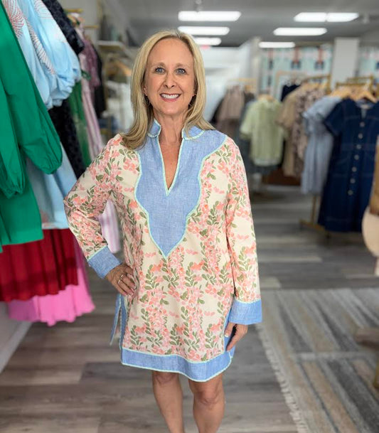 The Easter Lily Mini Dress