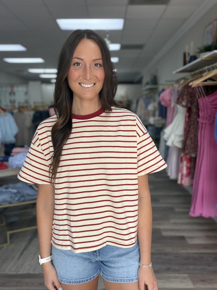 Varsity Stripe Tee