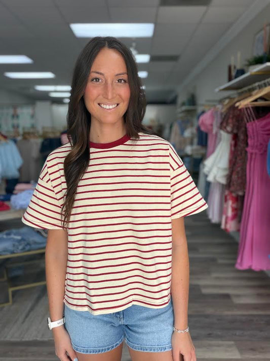 Varsity Stripe Tee