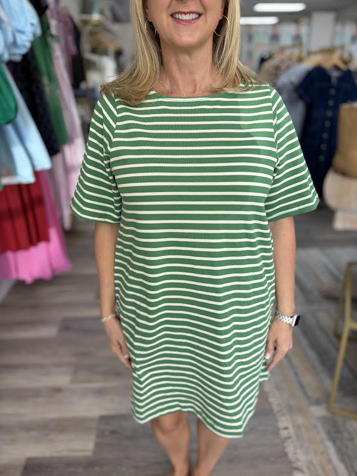 The Rowan Stripe Mini Dress