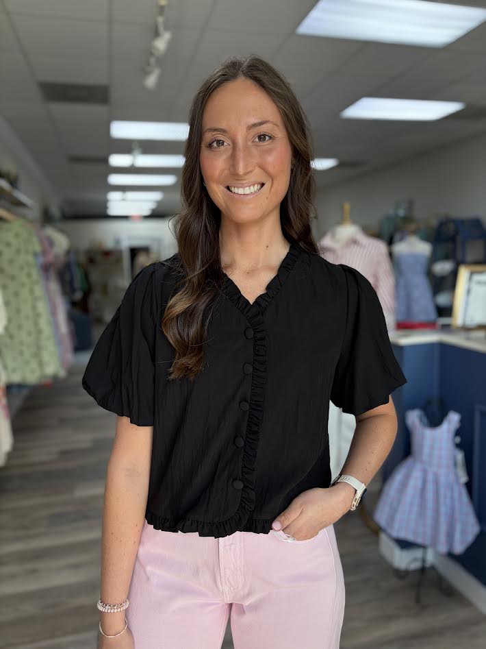 Ruffle Bubble Top
