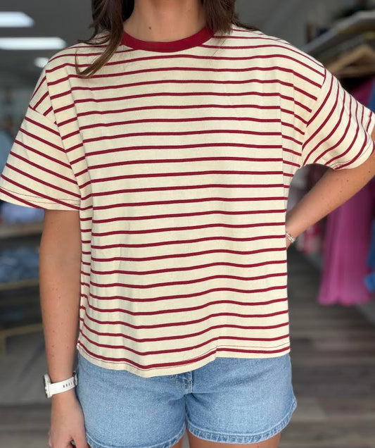 Varsity Stripe Tee