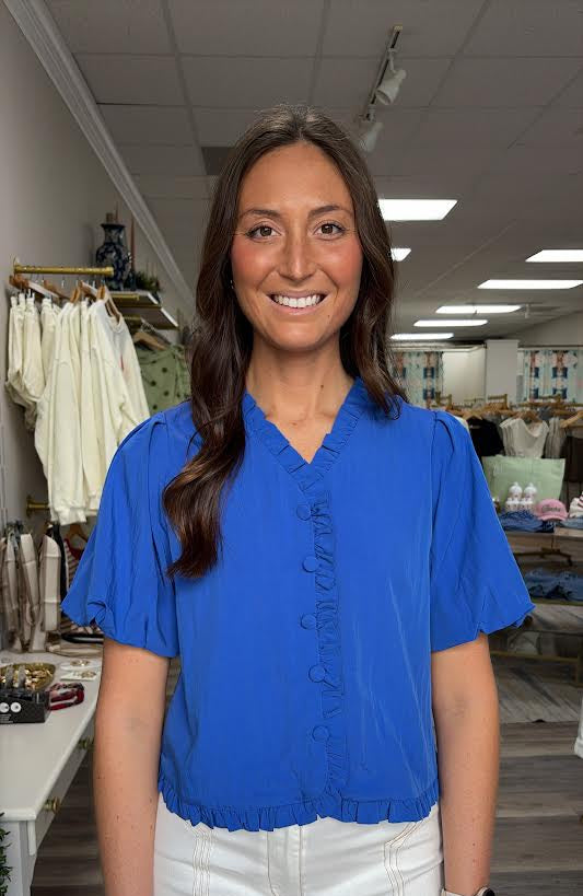 Ruffle Bubble Top