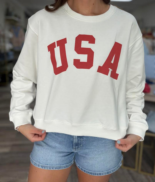 All-American Crew Pullover