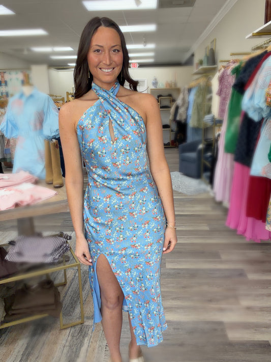 Wildflower Charm Midi Dress