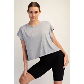 The Lila Cross Back Top