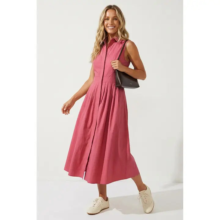 Rosewater Midi Dress
