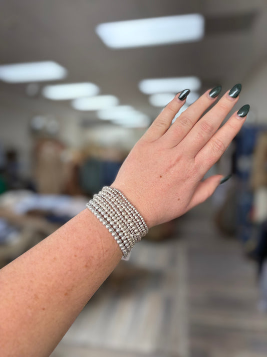 9 Row Ball Bead Bracelet Set #6