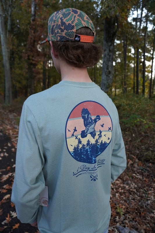 SP A Day in the Field SS Tshirt Sage