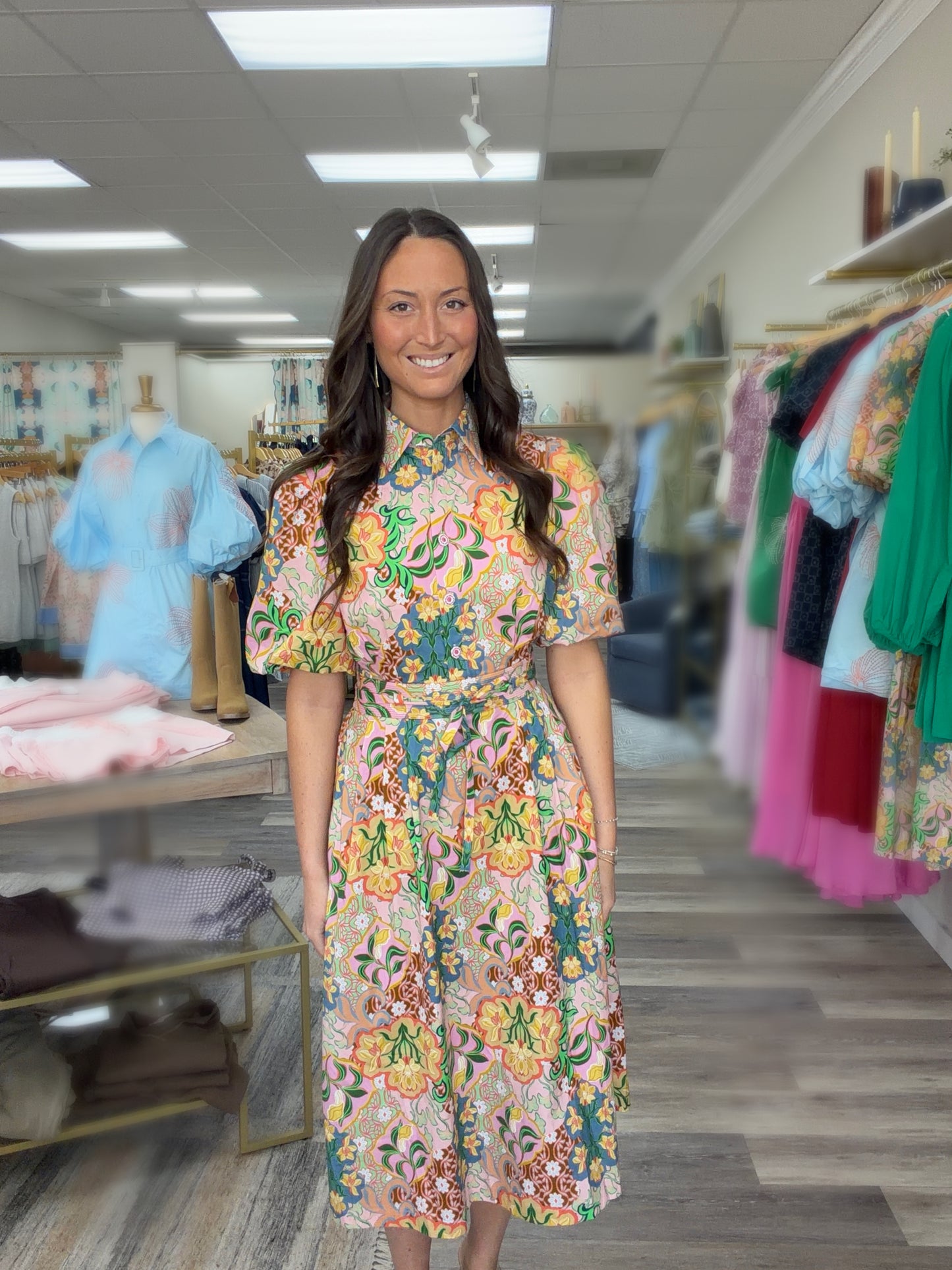 Garden Party Midi Dress