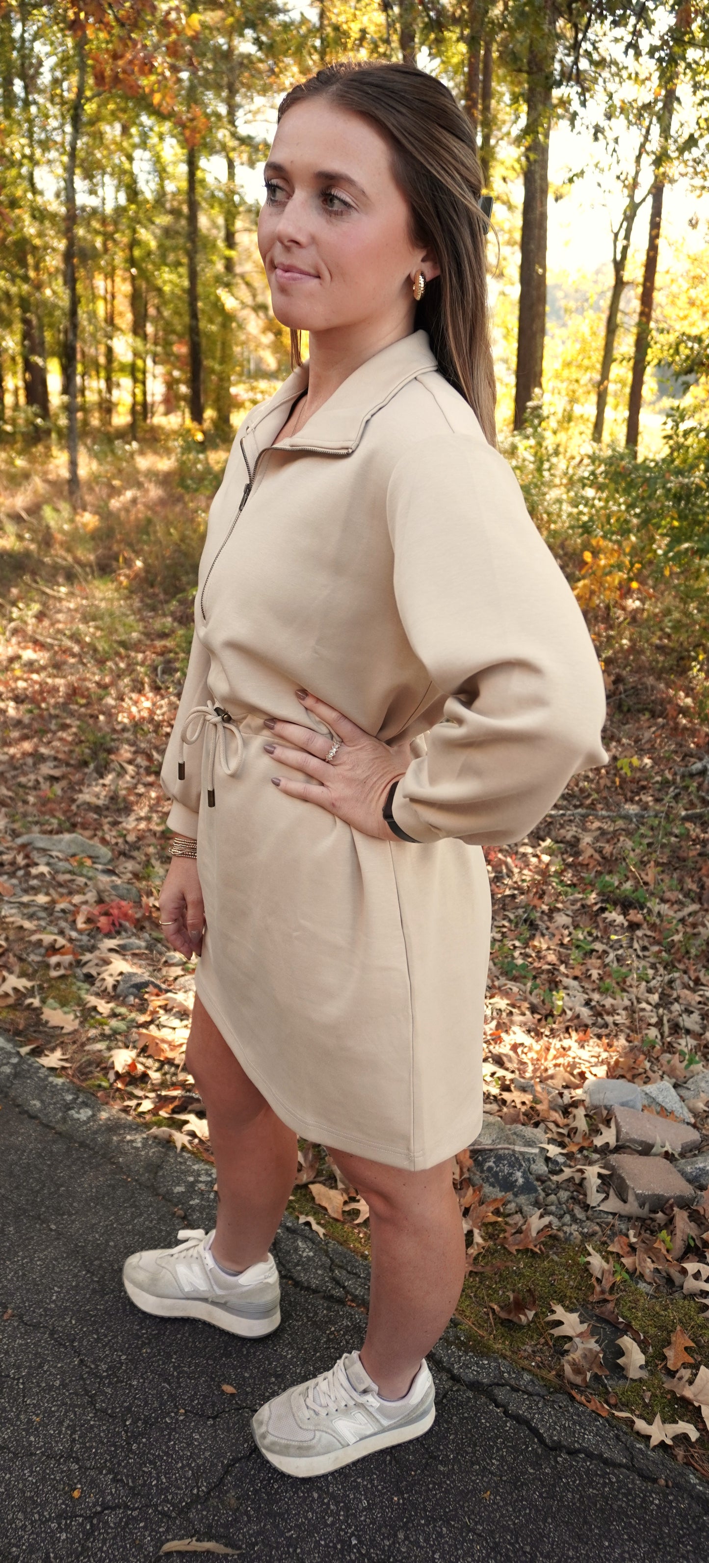 Golden Almond Dress