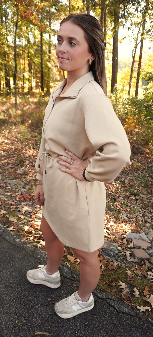 Golden Almond Dress
