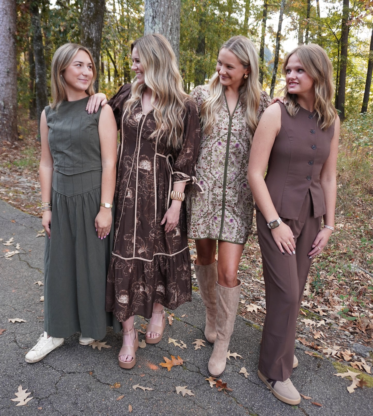 Autumn Grace Maxi Dress
