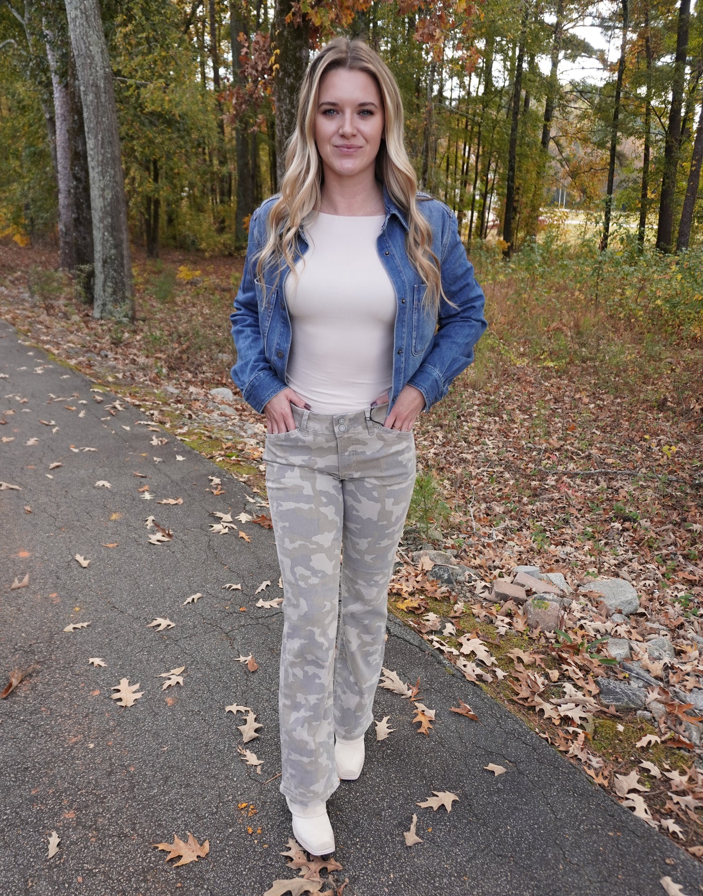 Ryan Low Rise Bootcut Fashion Jeans