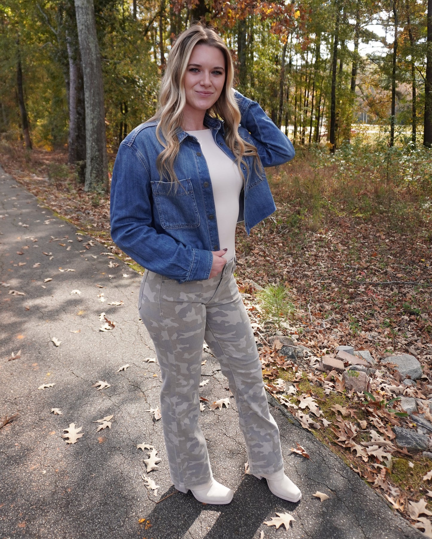 Ryan Low Rise Bootcut Fashion Jeans