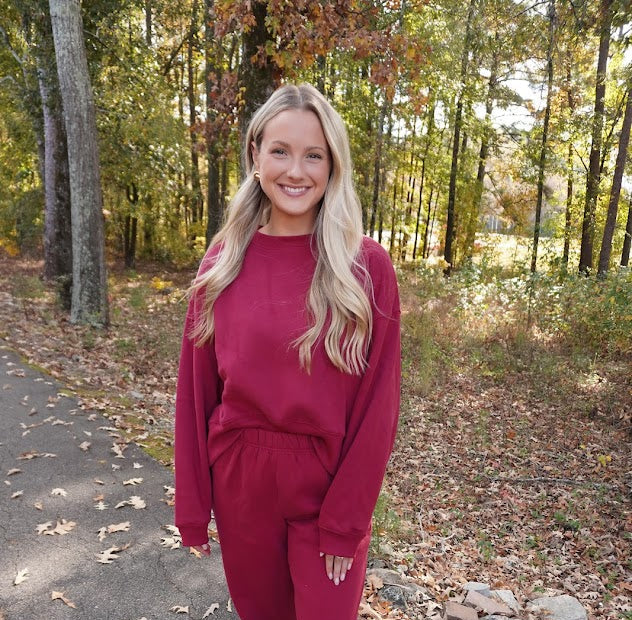 Classic Crimson Sweatshirt