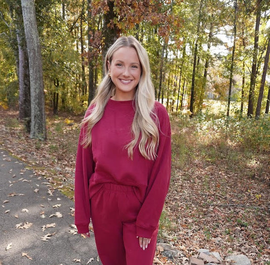 Classic Crimson Sweatshirt