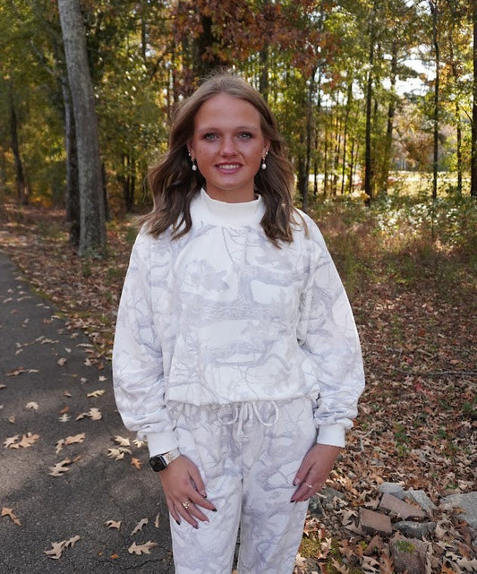 Snow Camouflage Sweatpants