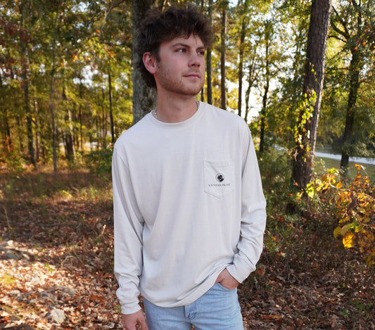 SP Classic Logo LS TShirt Grey