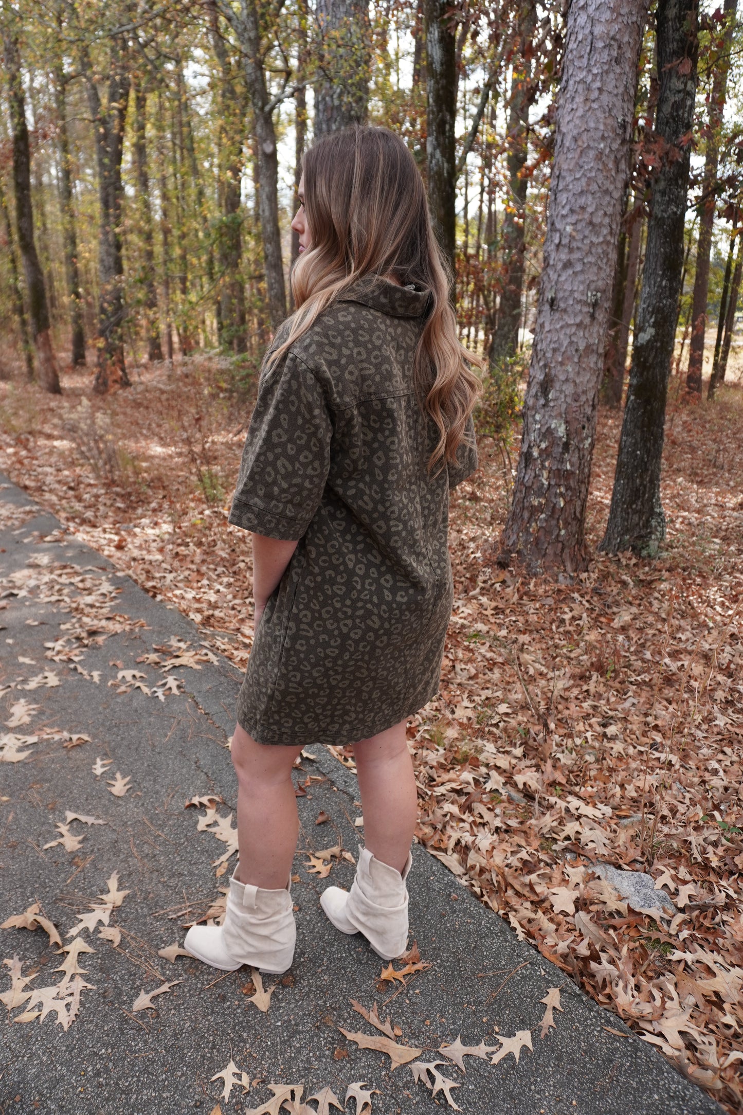 Wild Grassland Mini Dress