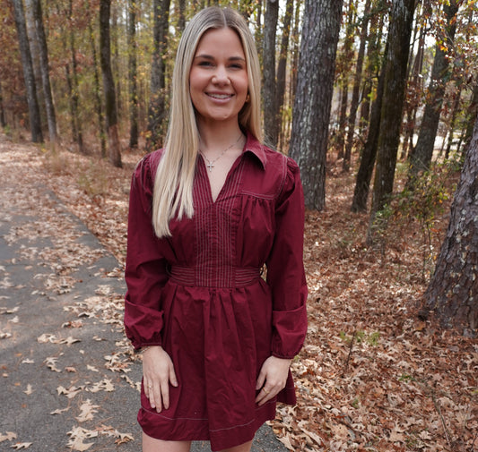 Wine Night Mini Dress