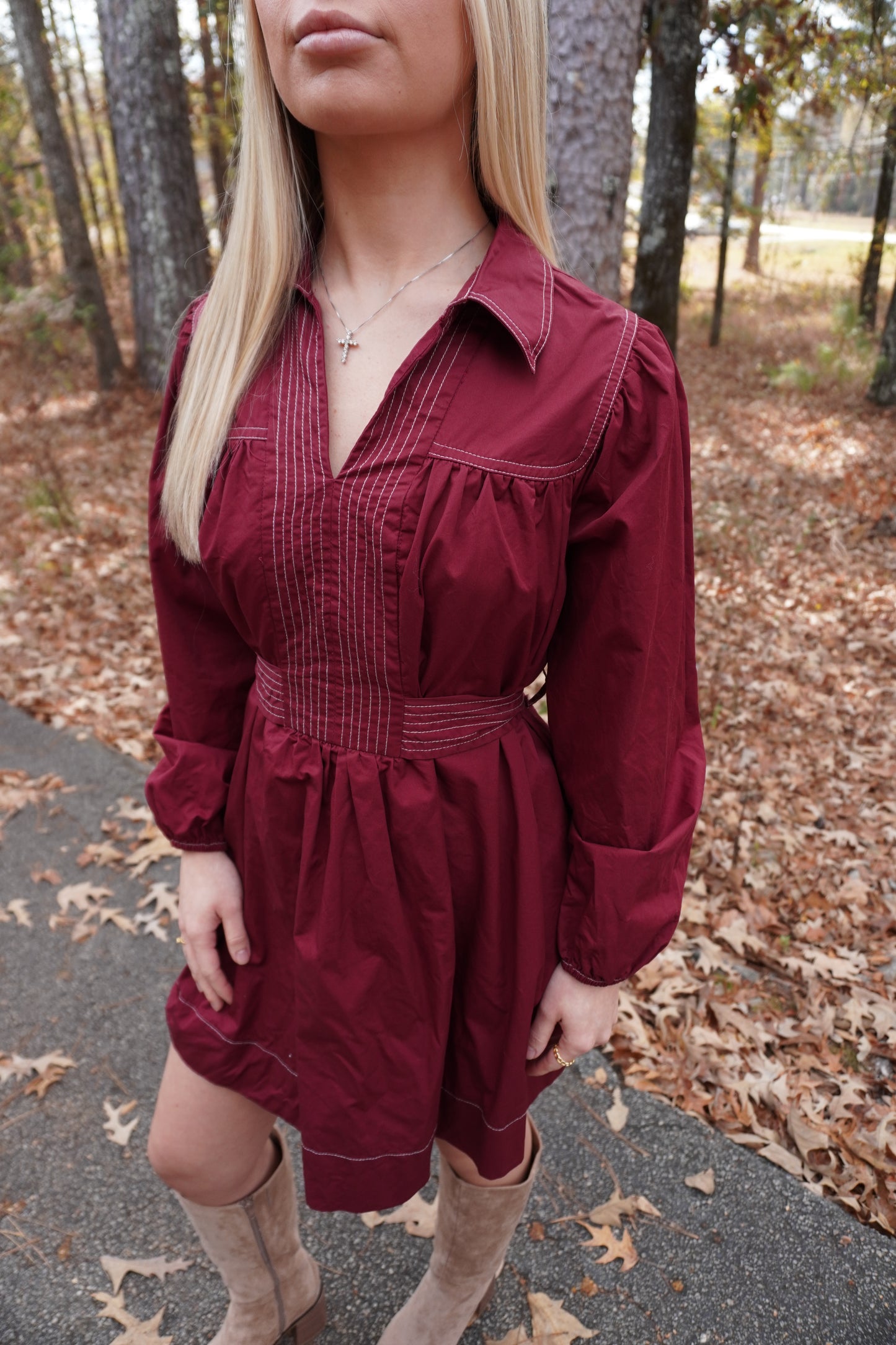Wine Night Mini Dress