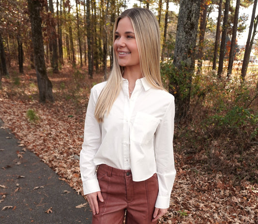 White Collection Button-Down