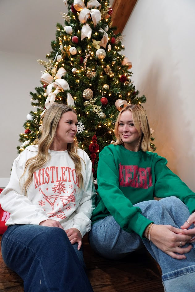 Mistletoe & Martinis Sweatshirt