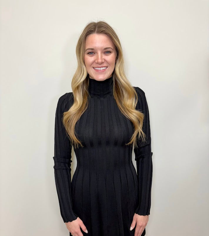 Turtleneck Sweater Dress