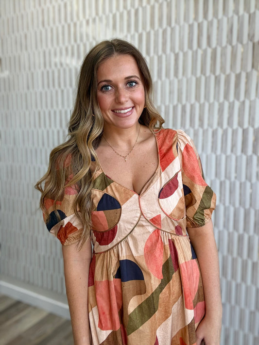 Canvas Crush Midi Dress